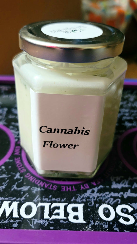 Cannabis Flower Candle 9oz
